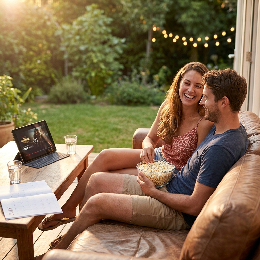 How to plan a weekly ‘summer series night’ (one episode a week)