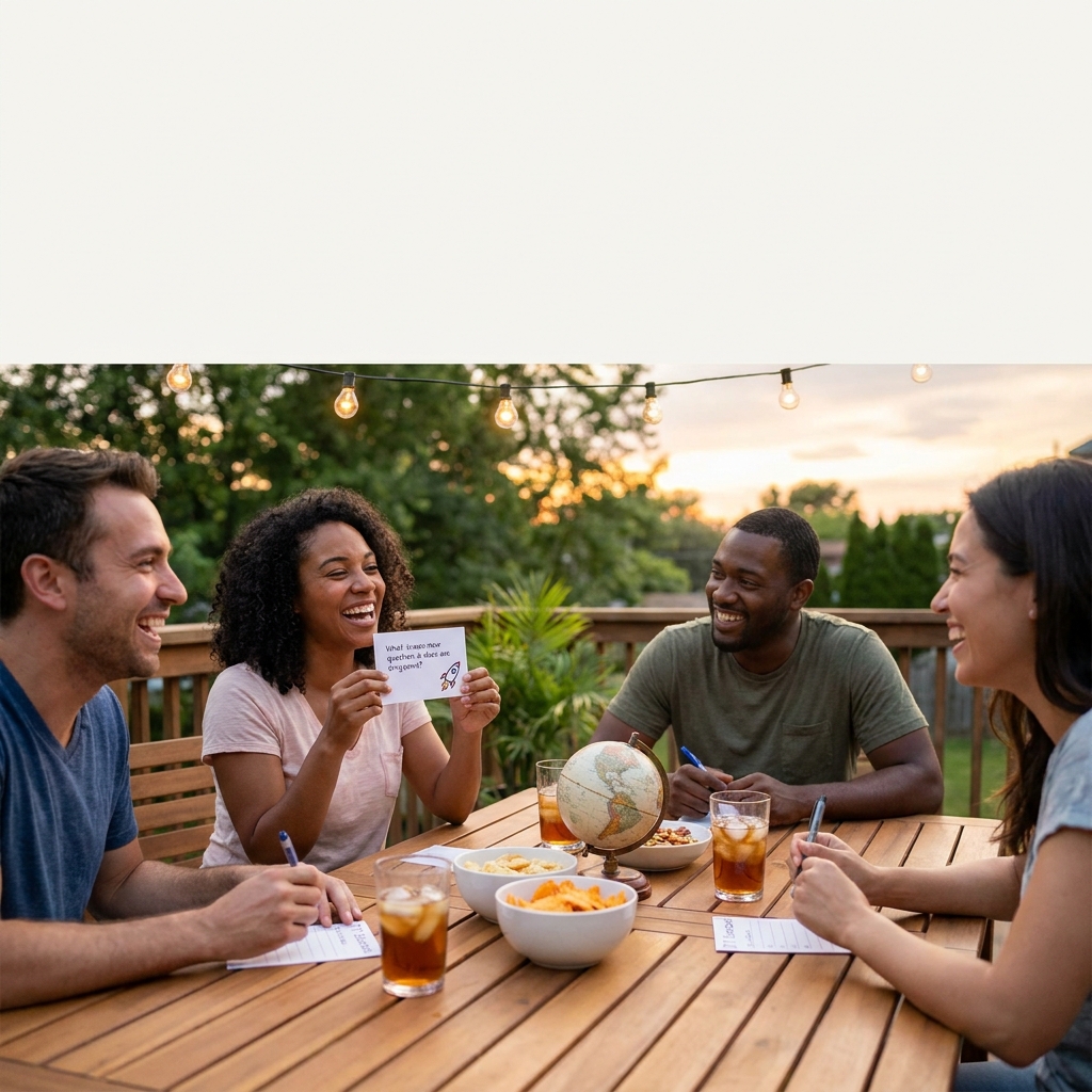 How to host a simple ‘summer trivia night’ at home (space optional)