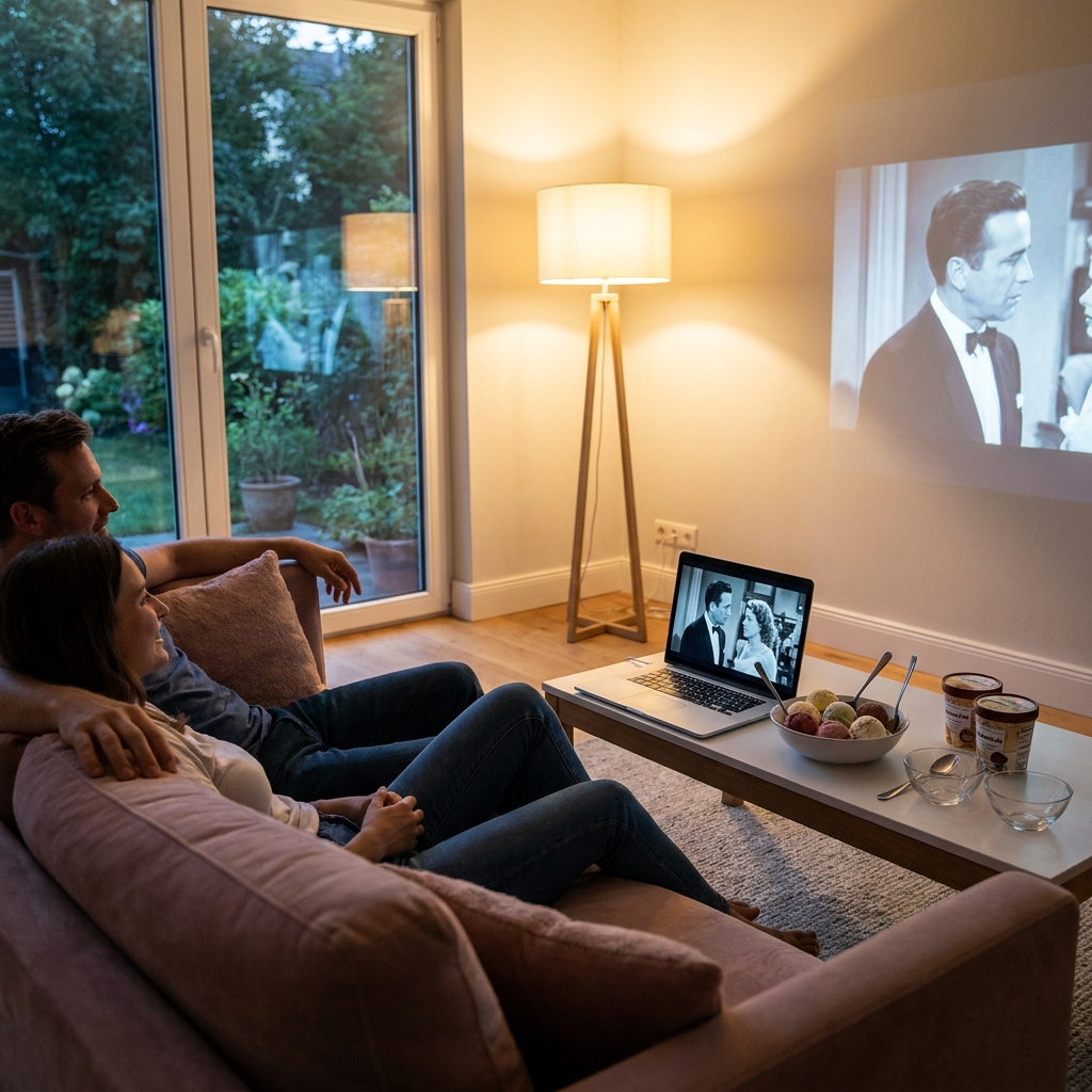 How to plan an easy midweek ‘ice cream + movie’ night (family-friendly, non-sensitive)
