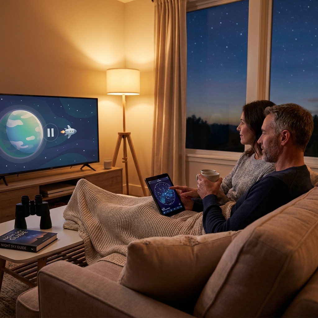 A practical ‘Saturday night stargazing + movie’ combo plan (space-themed, non-sensitive)