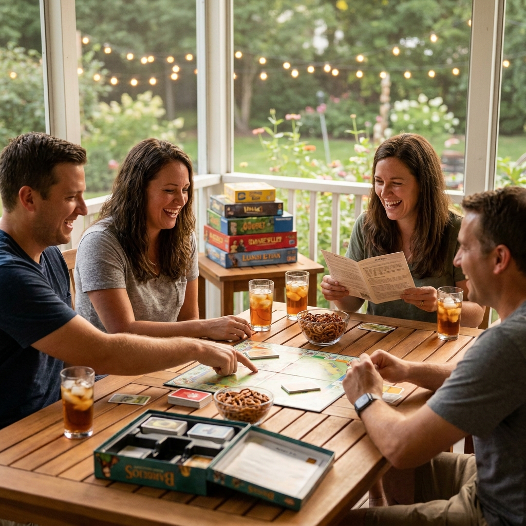 A practical guide to planning a ‘late July game night’ that doesn’t get awkward (adult-friendly, family-safe)